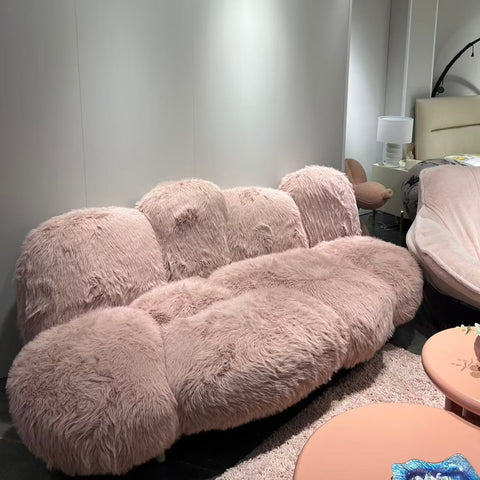 PLUSH POWDER PUFF SOFA
