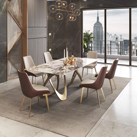 sintered stone dining table
