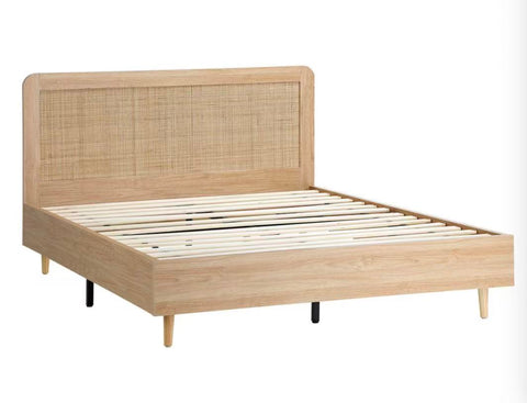 Solid wood tatami bed Single/Double/Queen/King