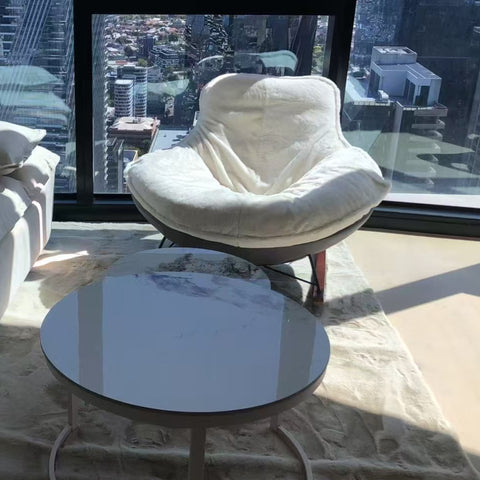 White Penguin rocking chair