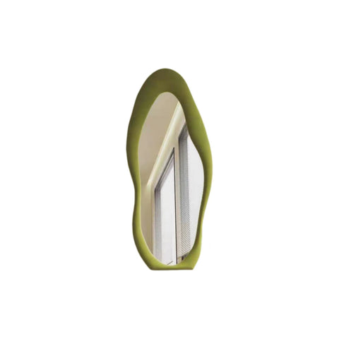 Green Velvet Cloud mirror