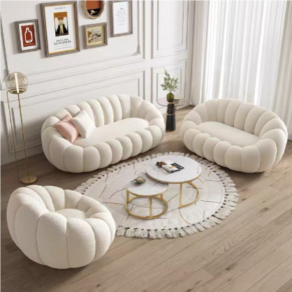 GIUSEPPE PUMPKIN SINGLE / TWO /THREE SEATER SOFA