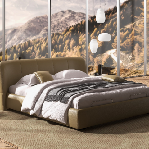 CBD LEATHER BED FRAME