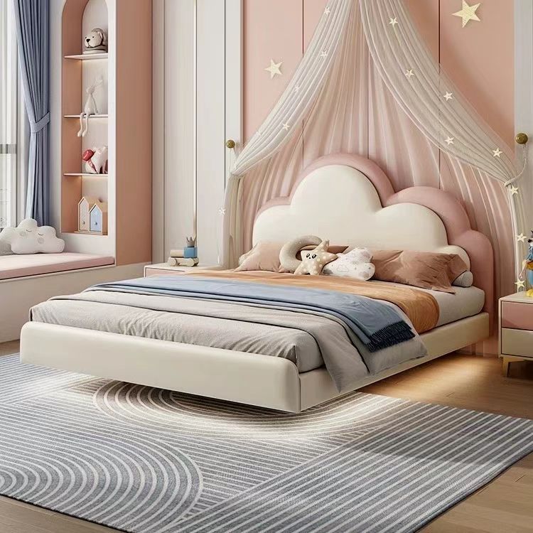 Luxury Modern Girls Bed 1+ Thousand Burgundy Bedroom Royalty-Free