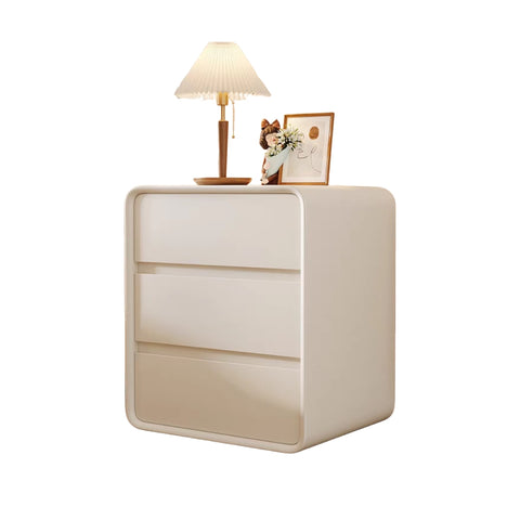 Stylish Solid Wood Bedside Table