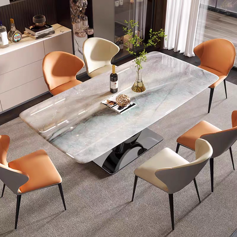 marble dining table
