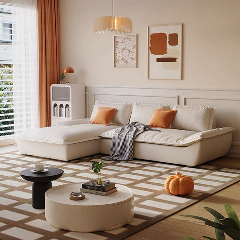 L-shaped sailing sofa