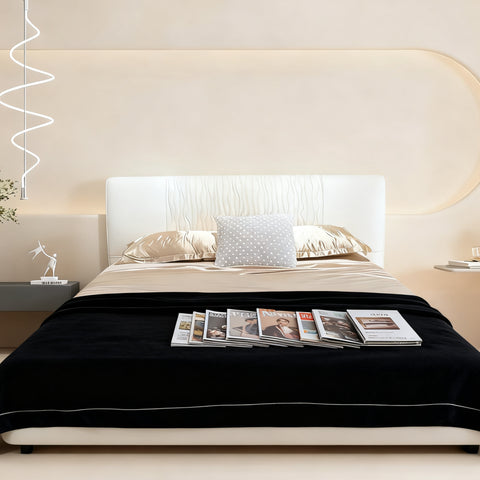 Italian minimalist bed