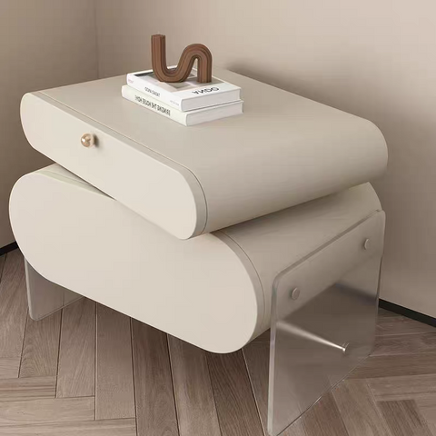 （Pre order)Acrylic bedside table