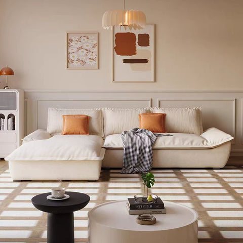 L-shaped sailing sofa