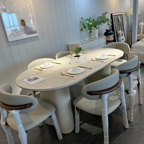 Premium version granite dining table