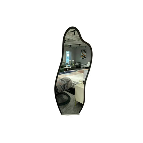 Black Cloud-Shaped Mirror