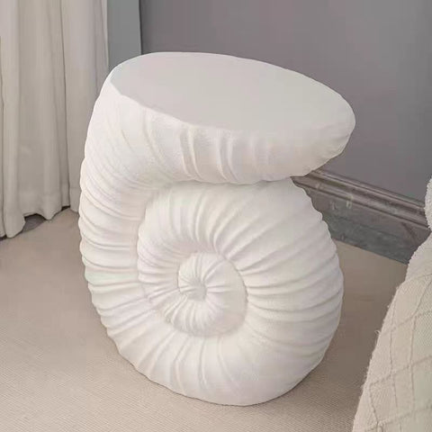 White Snail table