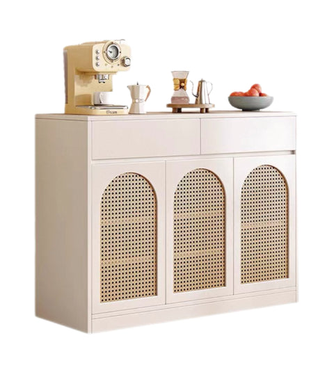 Minimalist Cream-Style Multi-functional Sideboard