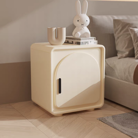 Cream style nightstand