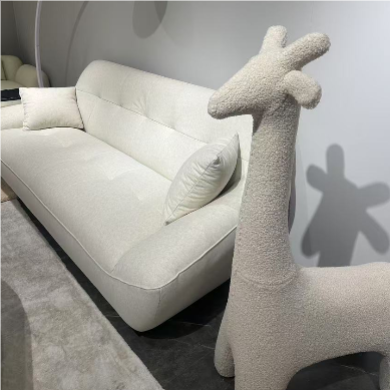 White bear sofa