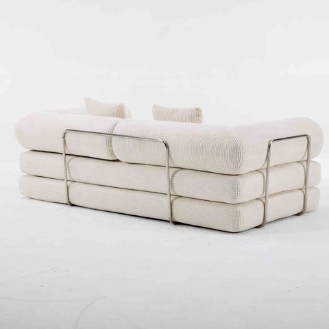 Fabric modular sofa