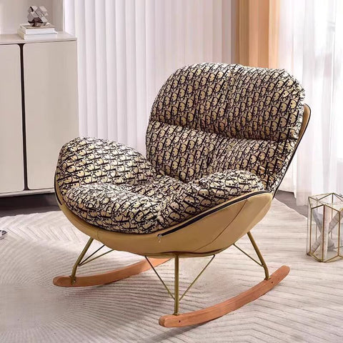 Rocking chair with foot