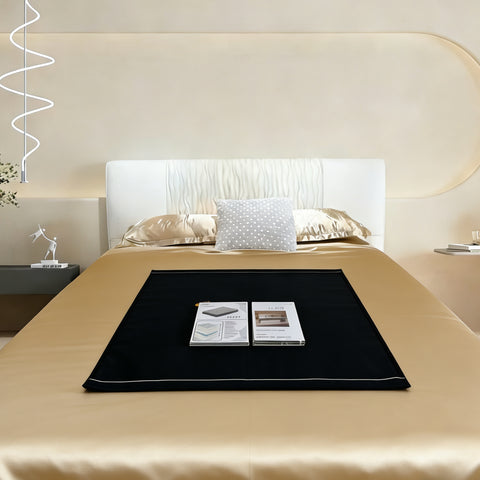 Italian minimalist bed
