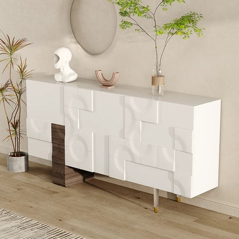 Italian light luxury chest of drawers