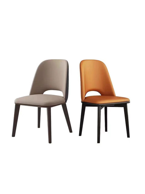 Flannelette dining chair