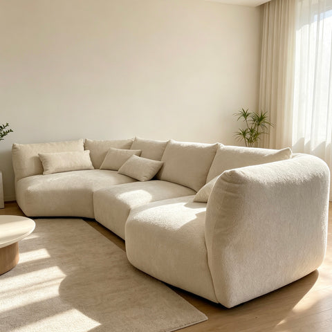 Flower petal sofa