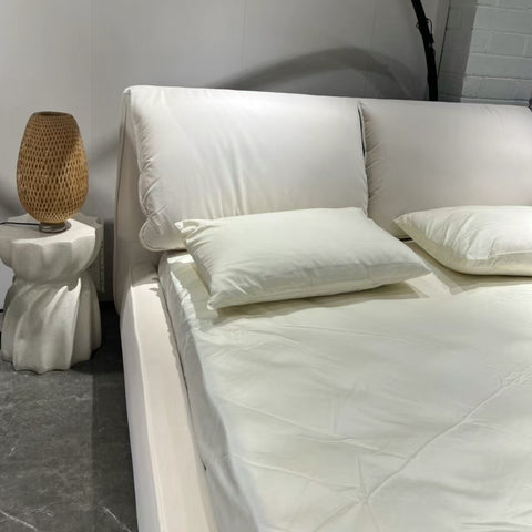 RICCARDO CBD FURNITURE LEATHER BED FRAME Double/Queen/King
