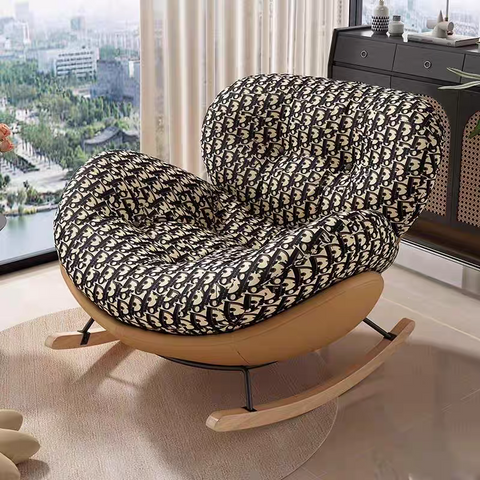 Rocking chair with foot