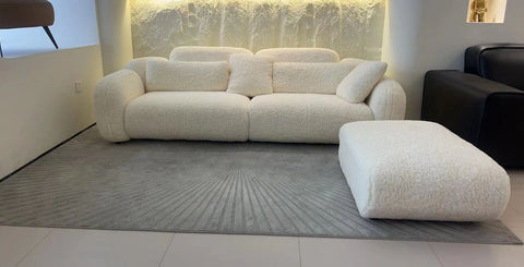 FLAVIO THREE SEATER SHERPA SOFA