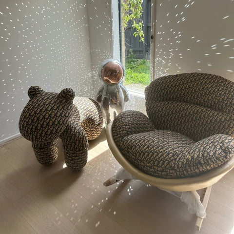 Rocking chair with foot