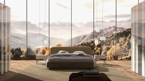 CBD LEATHER BED FRAME