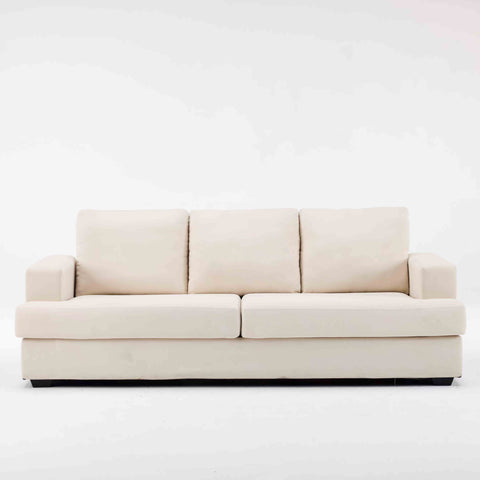 Simple fabric sofa for small-sized living room