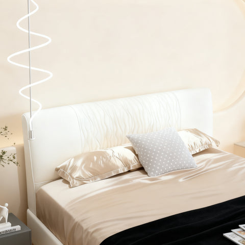 Italian minimalist bed