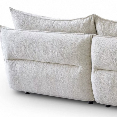 Almond-shaped sofa