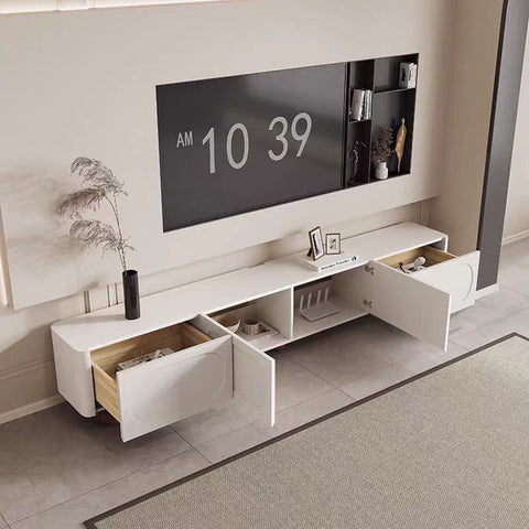 White TV cabinet
