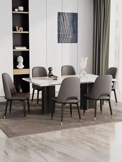 Flannelette dining chair