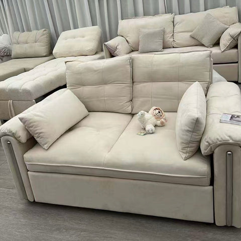 Fabric Cloud Sofa Bed