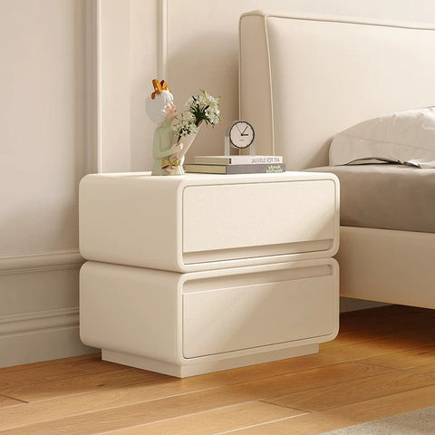 Solid wood bedside table, storage cabinet, bedroom side storage cabinet